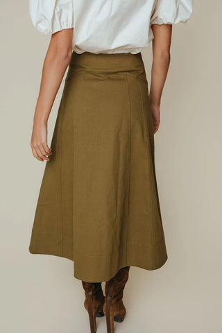 Silvie Skirt in Olive