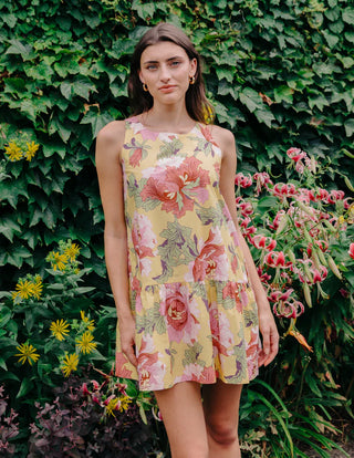 Jasmyn Mini Dress in Modern Dandy Liberty