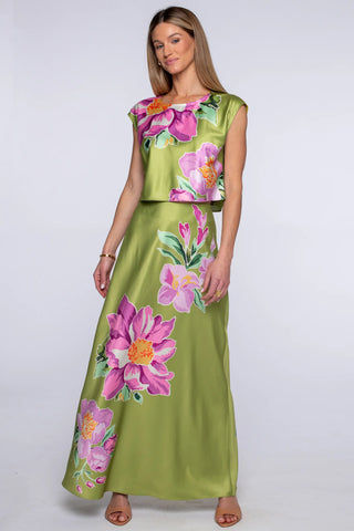 Anita Skirt in Bias Bouquet