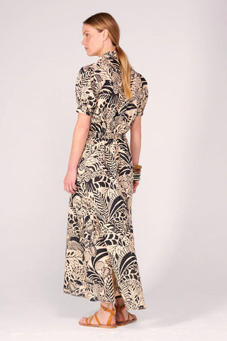 Eren Dress in Black Toucan