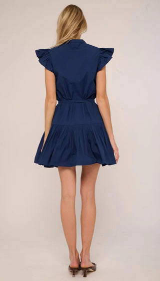 Leilani Dress in Navy