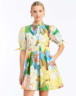 Brooklyn Mini Dress in Primrose Florals