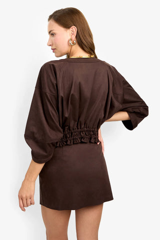 Prita Jacket in Chocolate