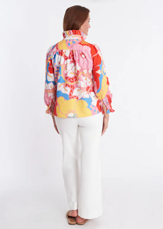 Aspen Blouse in Narnia Punch