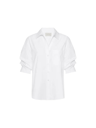 Pia Shirt in Salt White