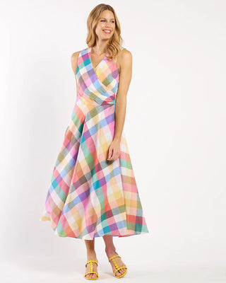 Easton Dress in Plaid Citrus