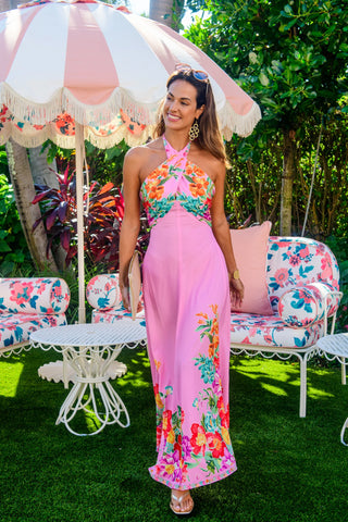 Aubrey Dress in Tulip Tapestry