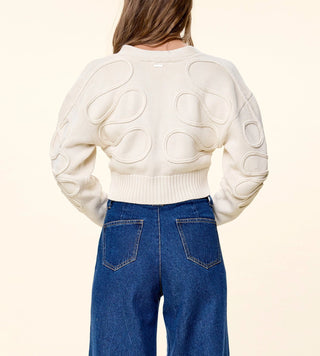 Cher Sweater in Eggnog