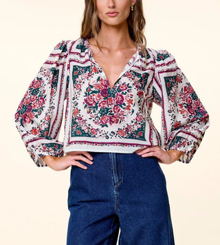 Alice Top in Carmella Print