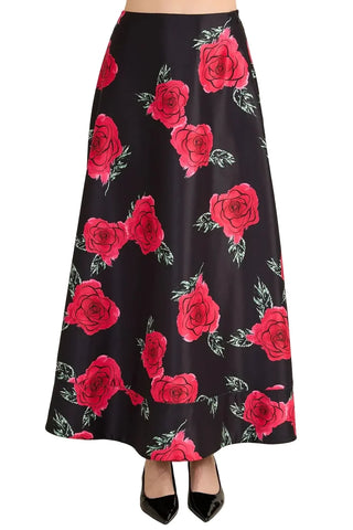 Dalia Skirt in Rose De Nuit