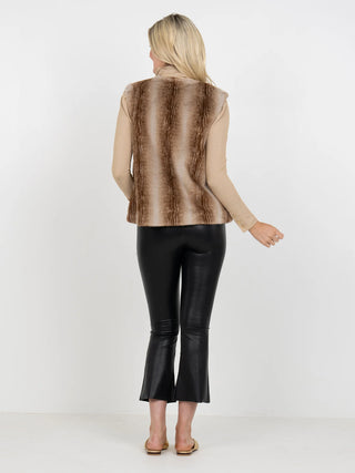 Roxy Vest in Faux Fur