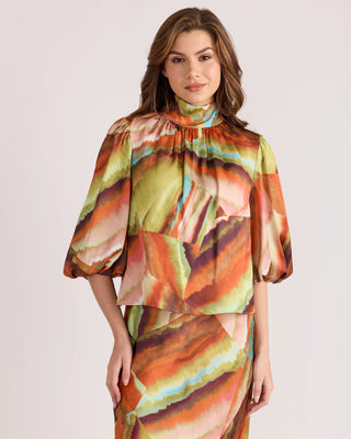 Carmen Top in Agate